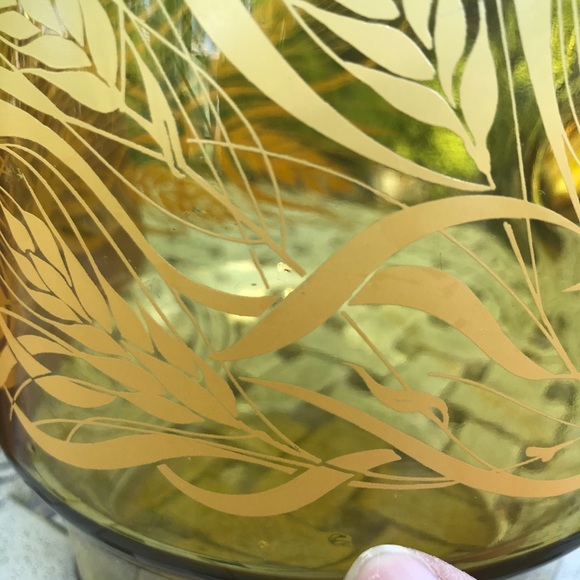 Vintage Anchor Hocking Golden Wheat pitcher set. - Picture 16 of 16